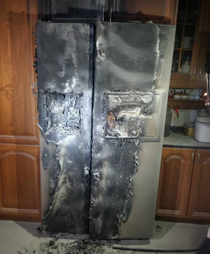 The Burnt-Down Fridge